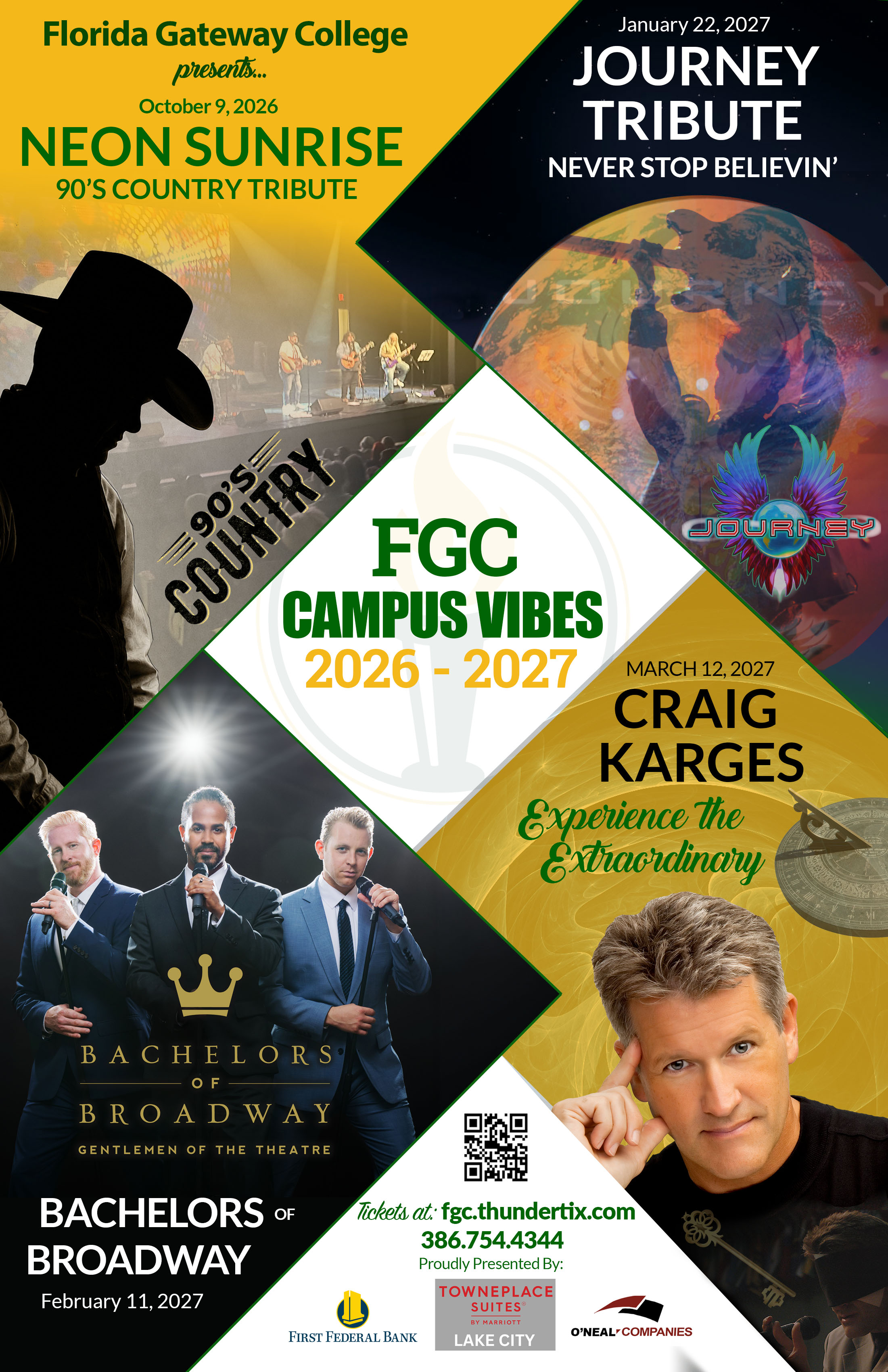 FGC Campus Vibes 2026-2027 lineup
