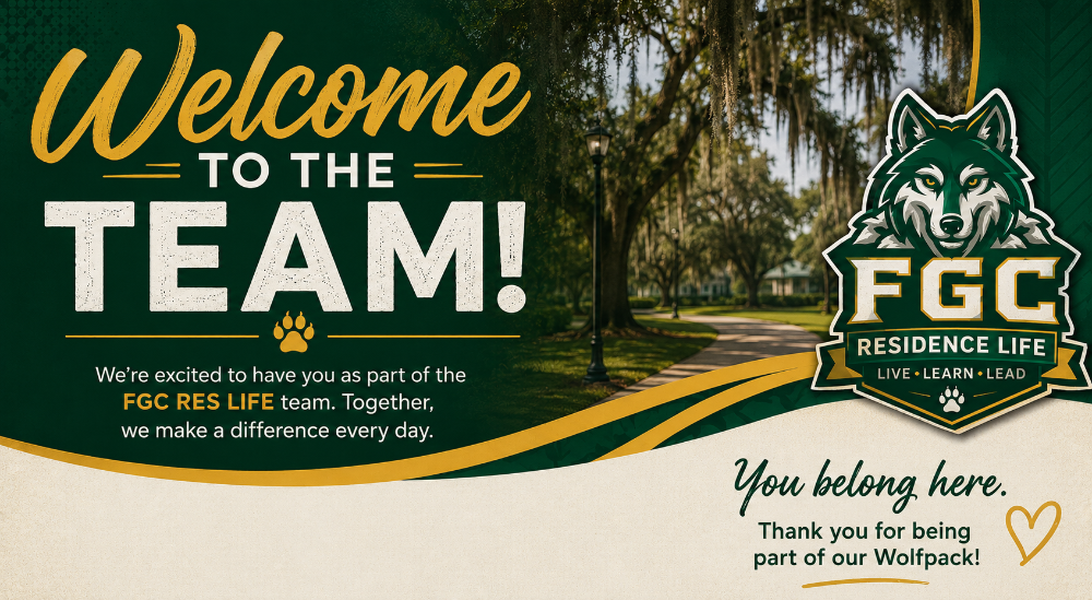 Welcome to the RA team graphic