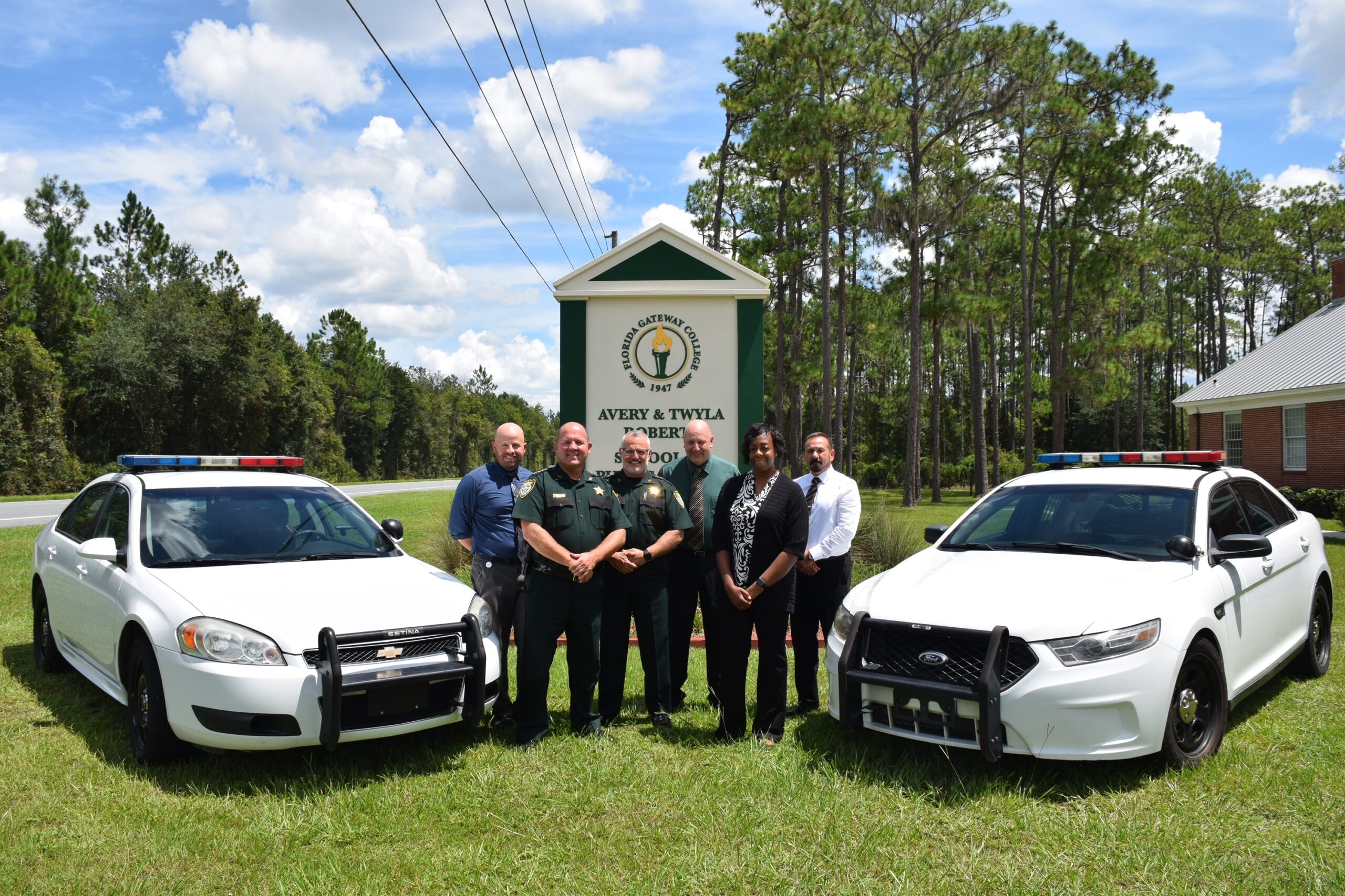 Florida Gateway College Receives Donation of Two Training Vehicles from Baker County Sheriff’s Office