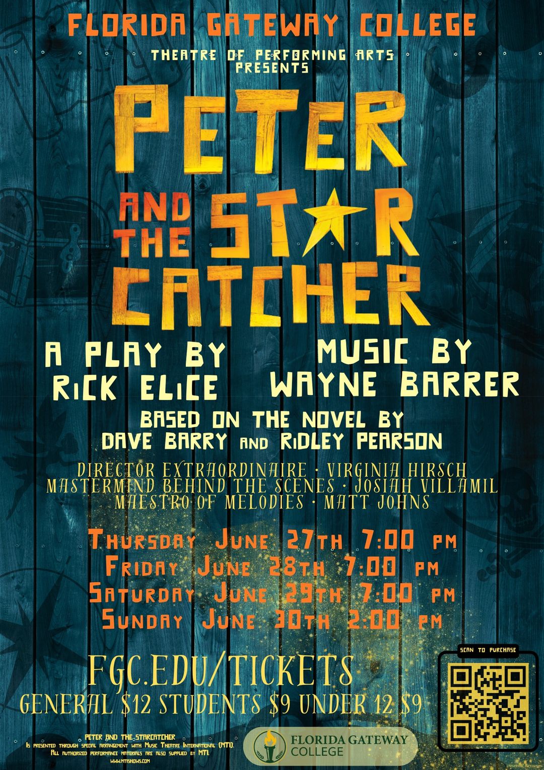 FGC Performing Arts to Present “Peter and the Starcatcher”